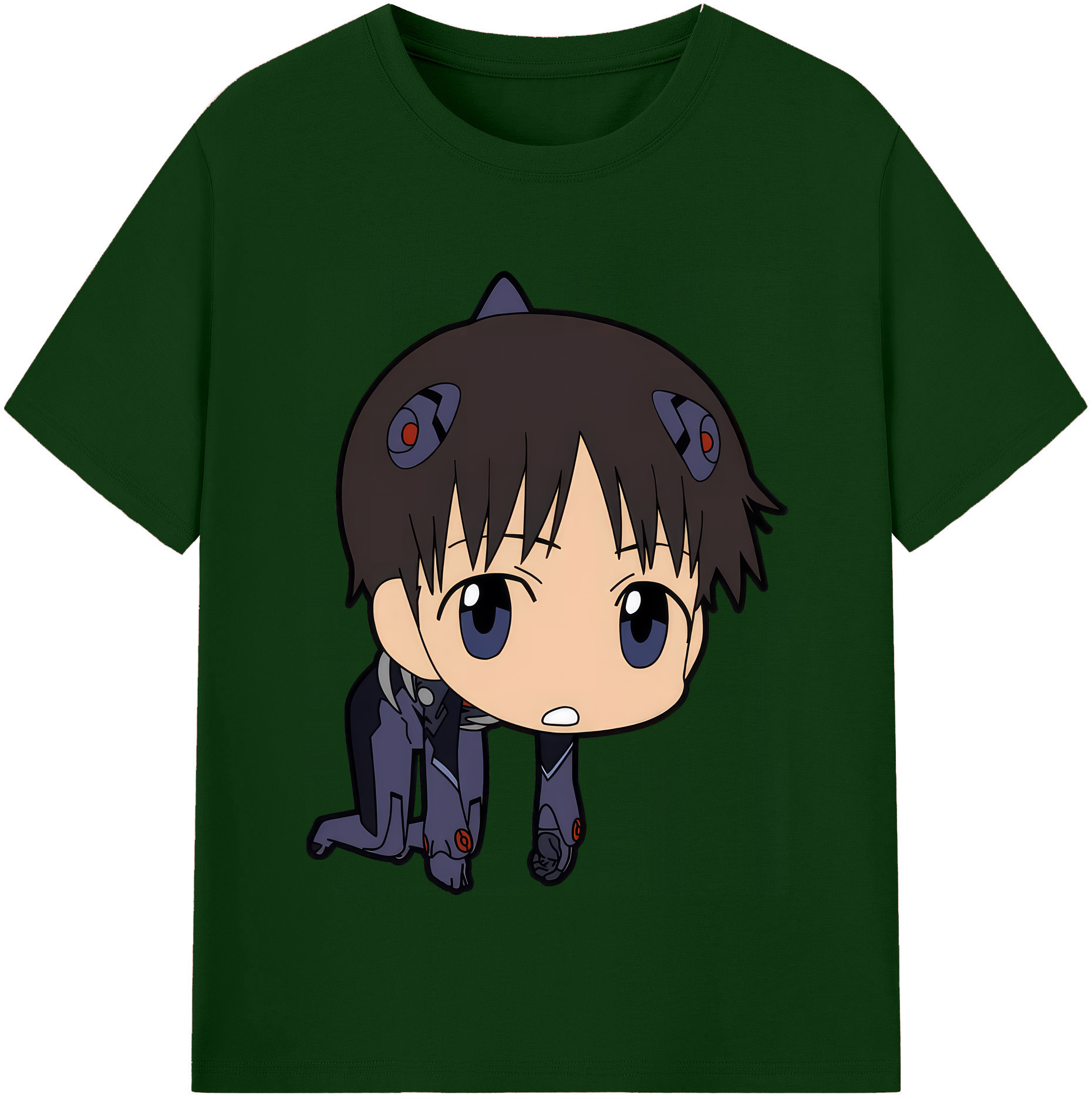 （画像用） EVA 新世紀エヴァンゲリオン 綿100％半袖Tシャツ（フロントプリント）